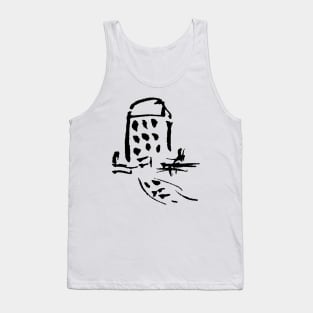 Building - Architecture Sketch Tank Top